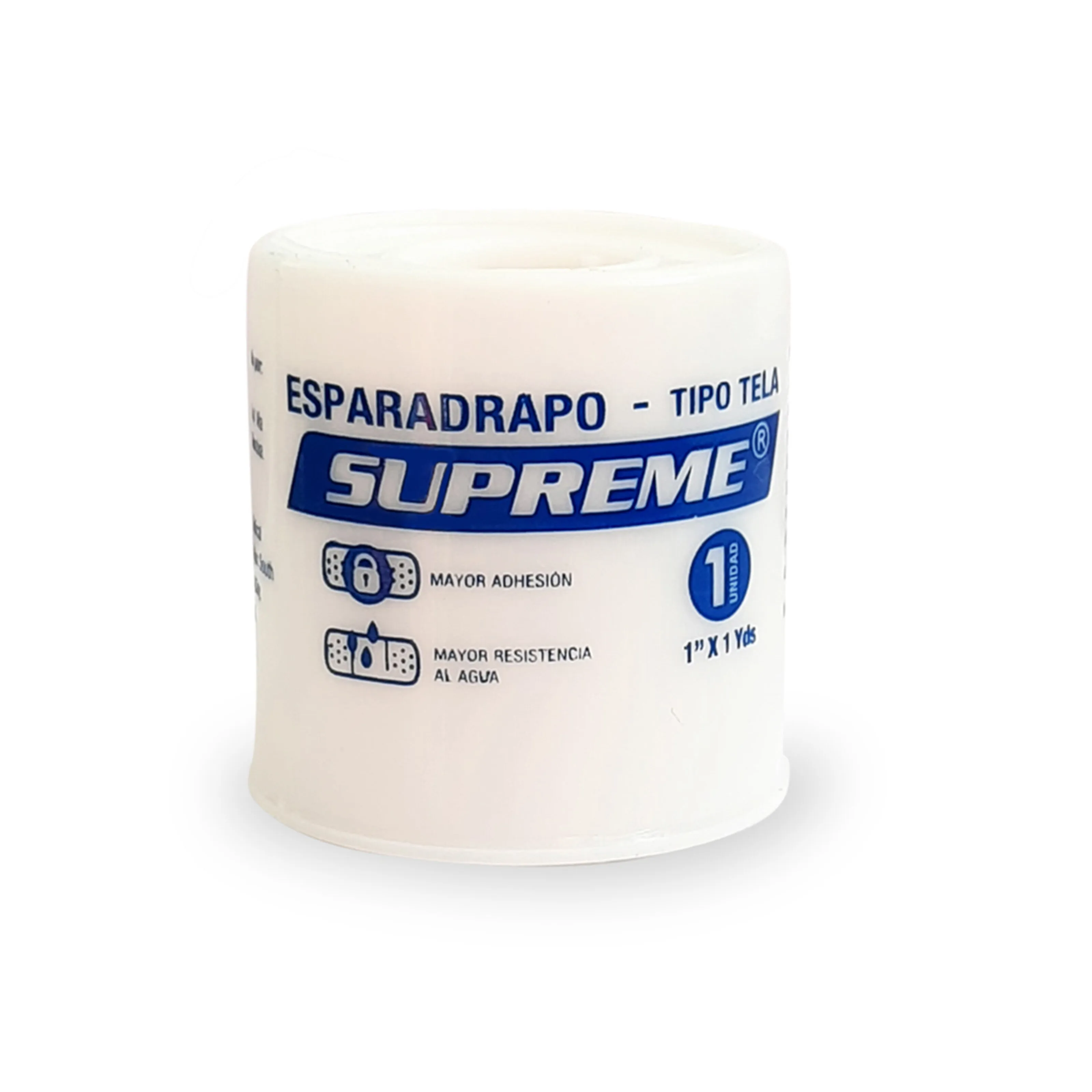 ESPARADRAPO TELA BLANCO 1" X1 YDS SUPREME