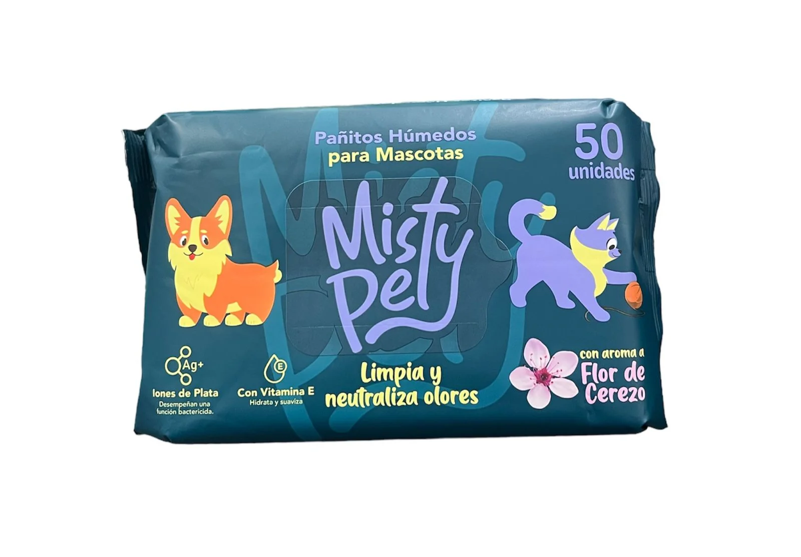 PAÑITOS MISTY PET *50UND