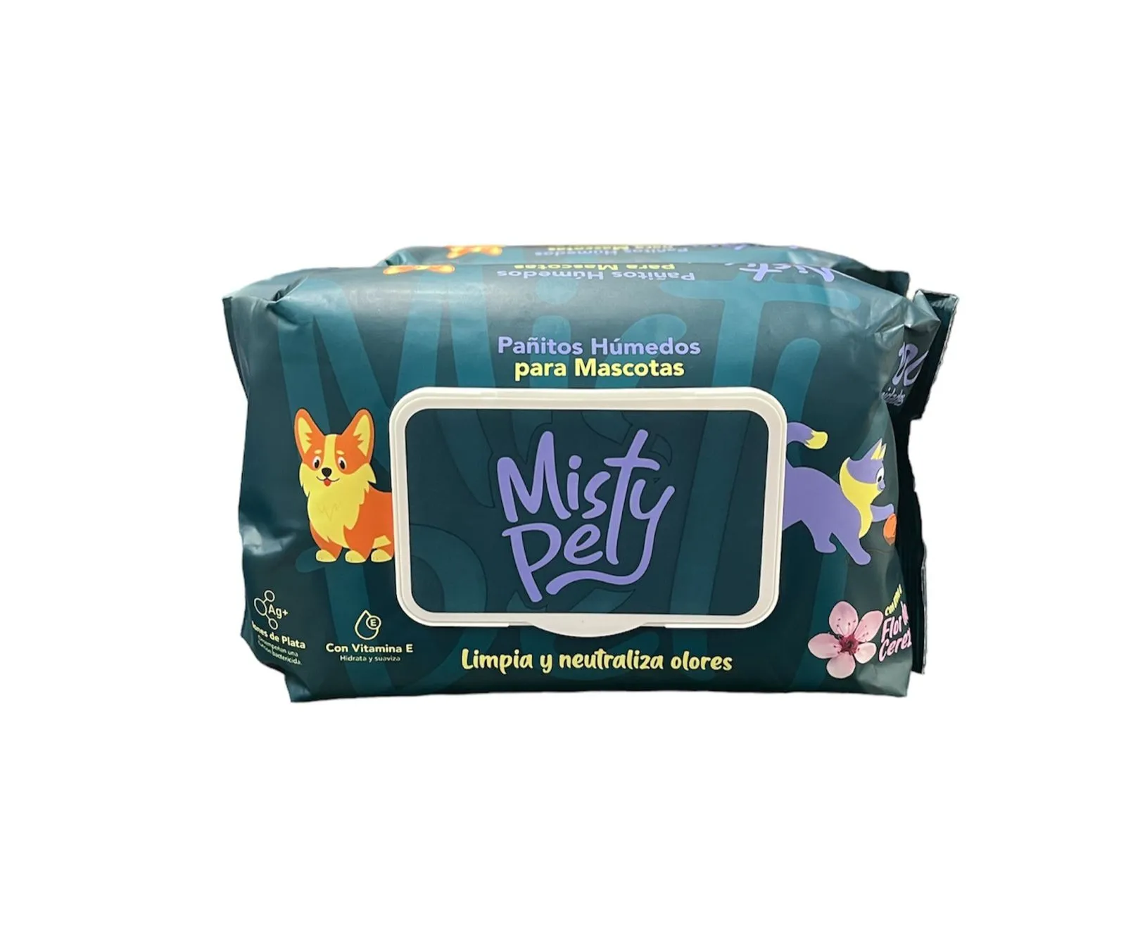 PAÑITOS HUMEDOS MISTY PET *100UND