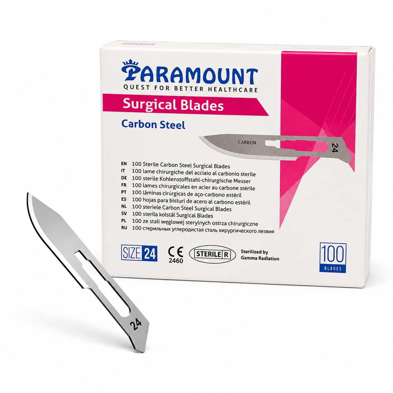 HOJAS BISTURI #24 PARAMOUNT