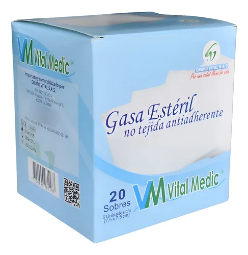 GASA ESTERIL 3X3X 5 X 20UNID