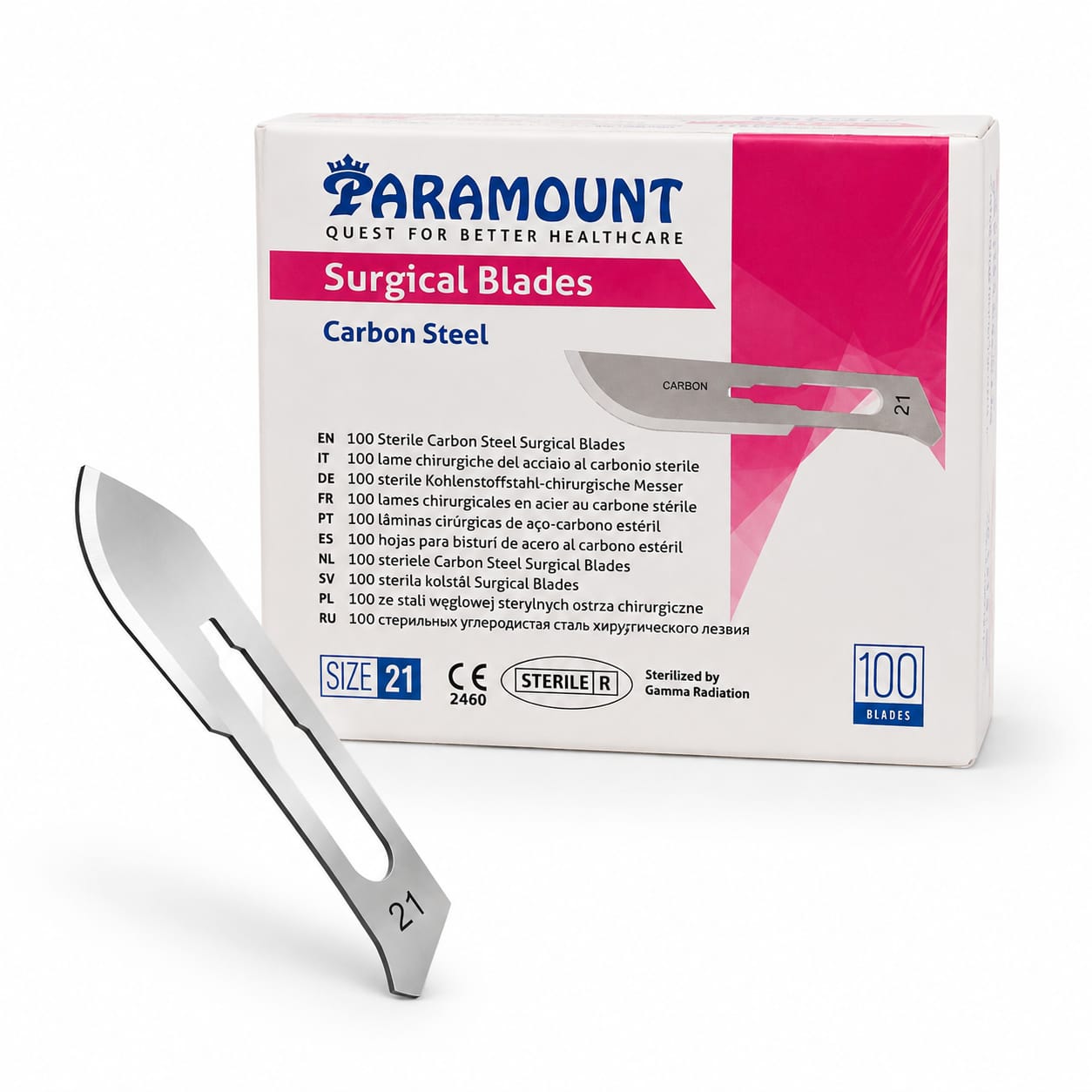 HOJAS BISTURI #21 PARAMOUNT