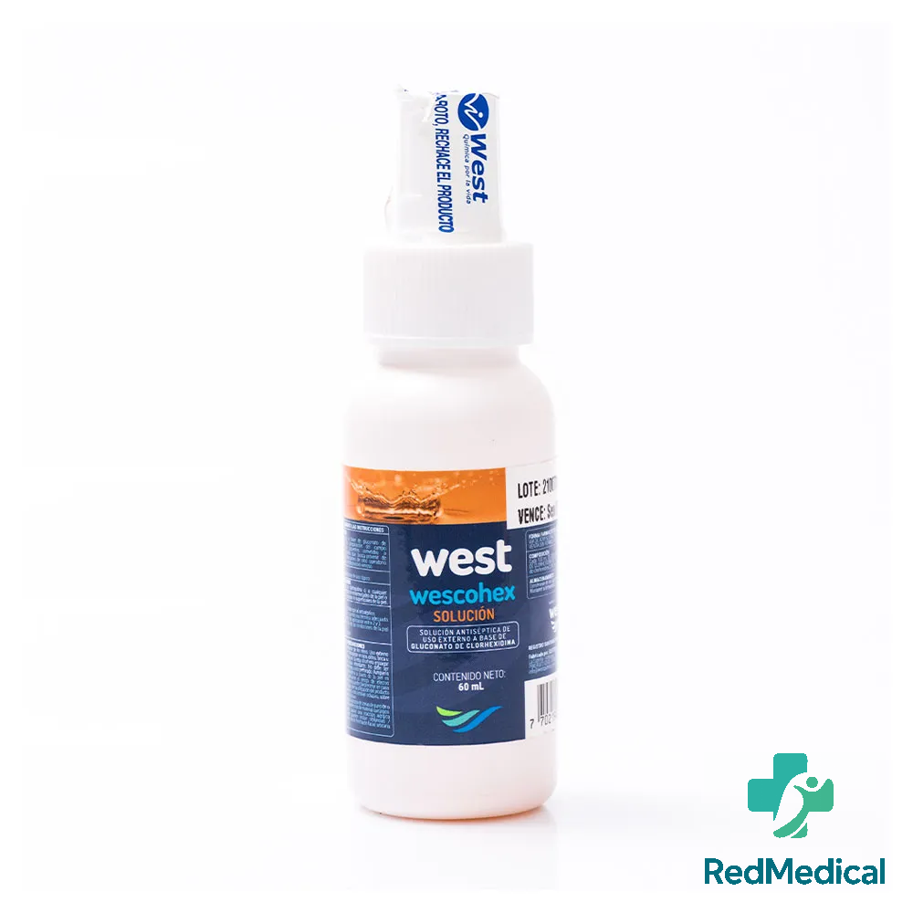 WESCOHEX SOLUCION * 120 ML