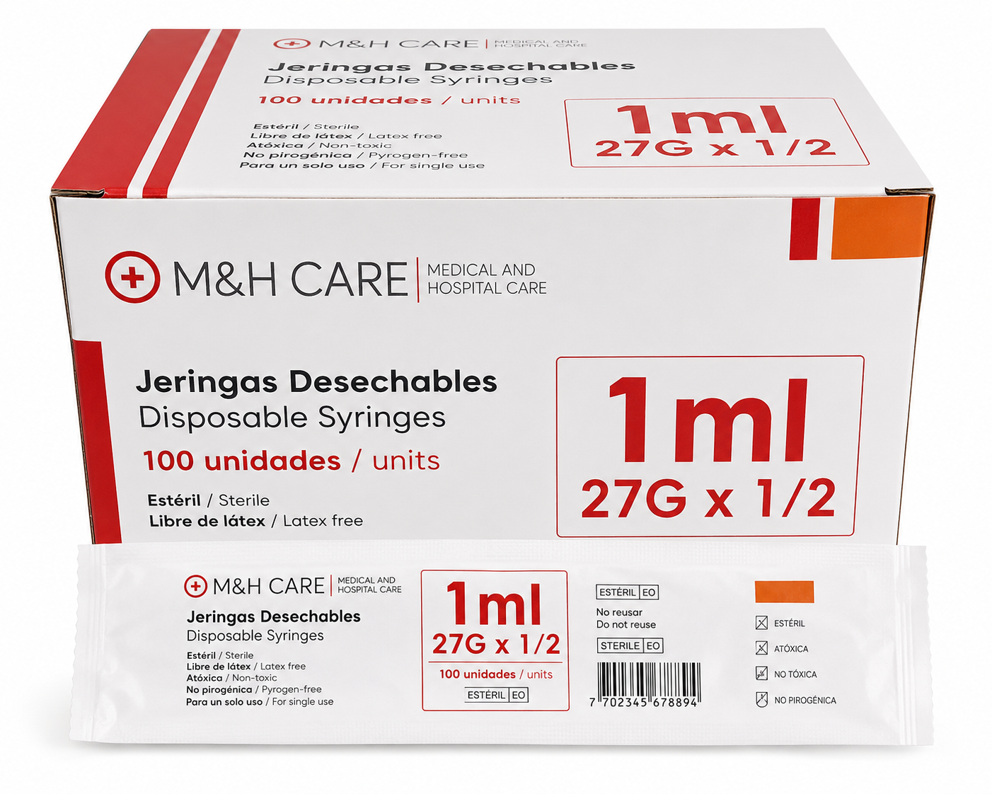 JERINGA 1ML M&H