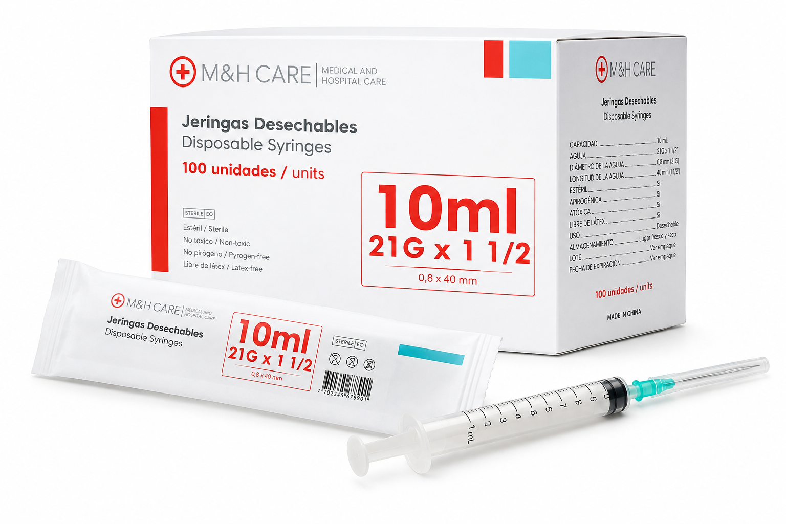 JERINGA 10ML M&H