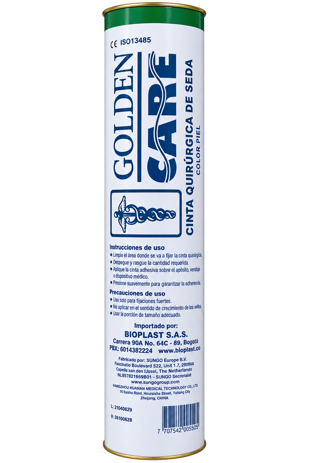 ESPARADRAPO DE SEDA COLOR PIEL SURTIDO GOLDEN CARE