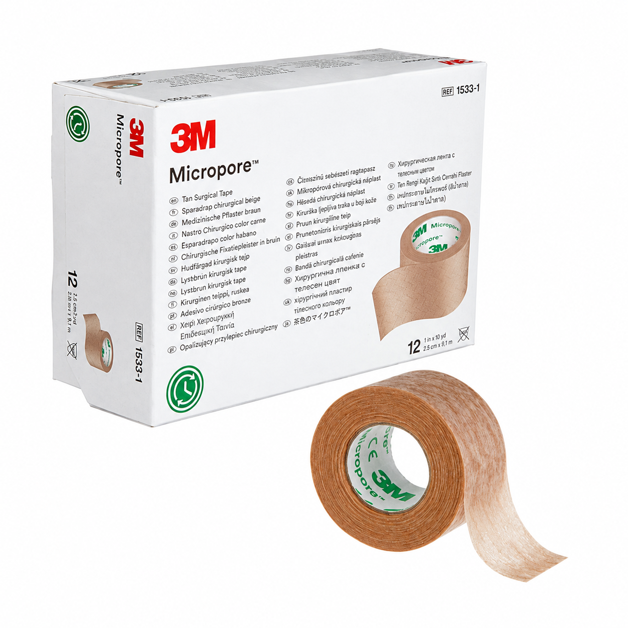 MICROPORE 1" 3M